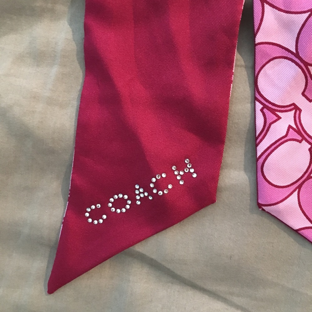 NWOT Coach Skinny Scarf - Picture 2 of 2